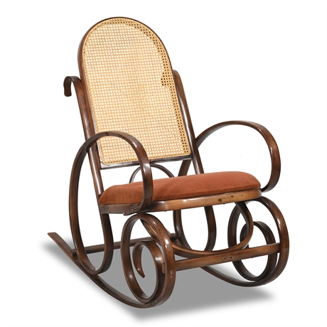 Antique Bentwood Rocking Chair
