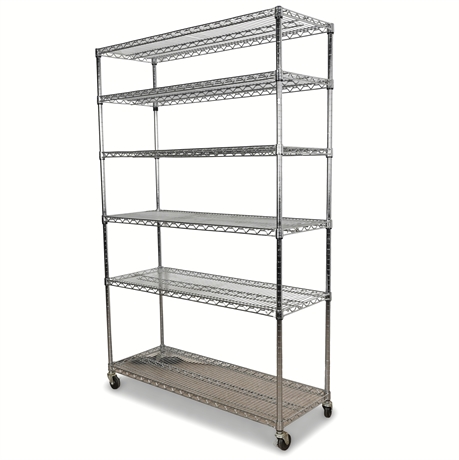 76" Seville Classics NSF Shelving Unit