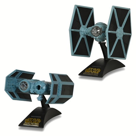 Star Wars Micro Machines Action Fleet Tie Bomber + Imperial Tie Interceptor