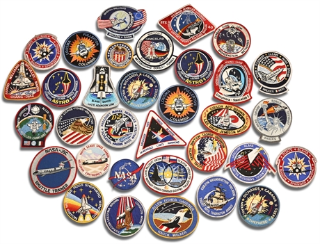 38 NASA Mission Patches
