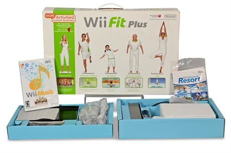 Wii Fit Plus, Wii System and More