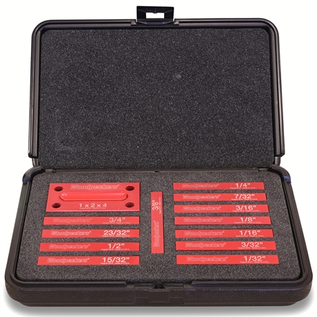 Woodpeckers® Setup Blocks 13-Piece Standard Set