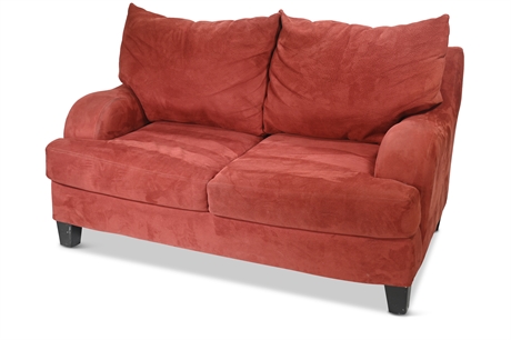 Micro-Suede Love-Seat