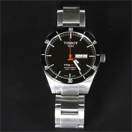Tissot PRS 516 Men's Black Automatic Sport Watch