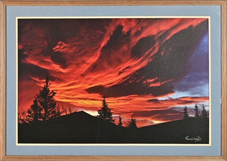 Kennan Ward 'Sunrise at Talkeetna'