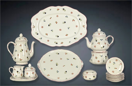 Villeroy & Boch "Petite Fleur" Dessert Service