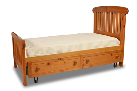 Lexington Twin Bed with Trundle