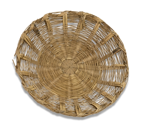 Vintage Hand Woven Mexican Basket