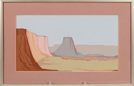 Desert Silk Screen
