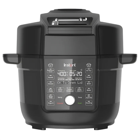 Instant Pot - Duo Crisp with Ultimate Lid Multi-Cooker + Air Fryer, 6.5 Quart