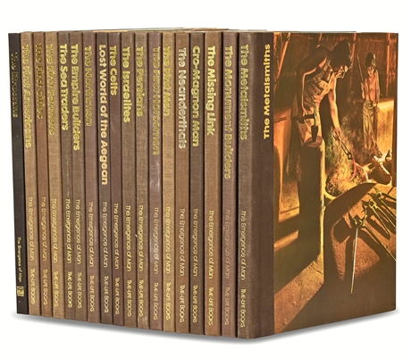 "The Emergence of Man" 18 Book Set by Time-Life Books