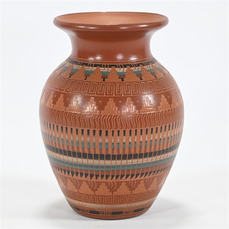 Navajo Sgraffito Pottery by Elaine Begay