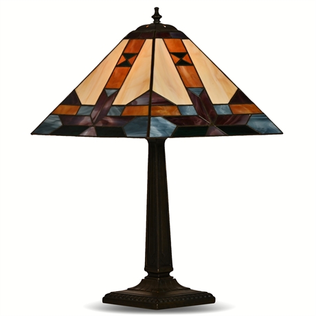 24" Stained Glass Table Lamp