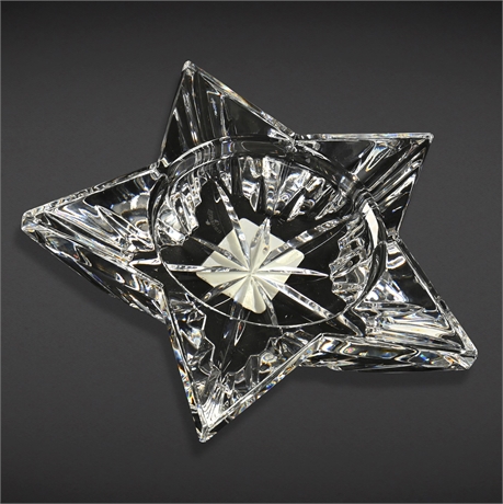Waterford Crystal Star Candle Holder #108045 – Original Box & Docs