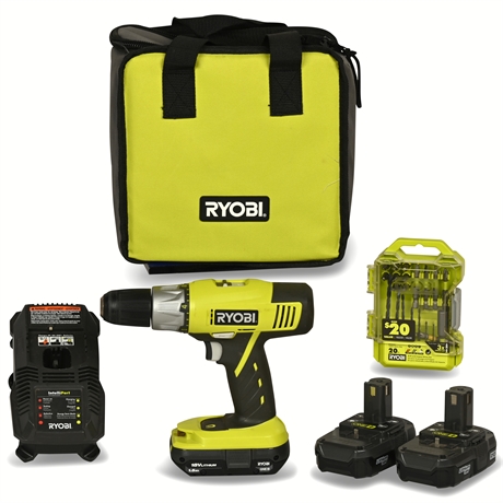 Ryobi One + 18v Drill