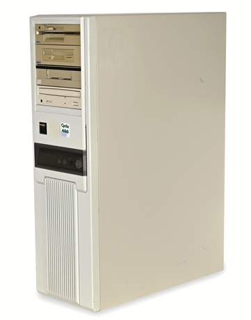 Cyrix 486DRx² Tower PC – Dual Floppy, CD-ROM, Retro 1990s Insight Build