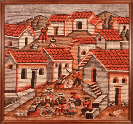 Peruvian Pictorial Tapestry