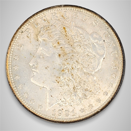 1921 Morgan Silver Dollar – San Francisco Mint – .900 Silver