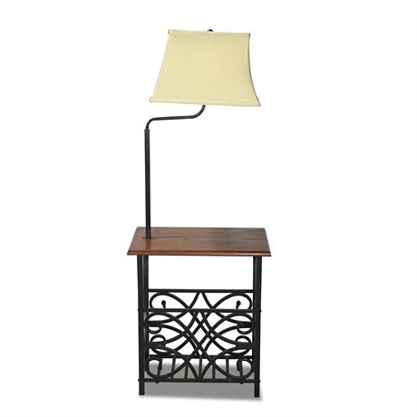 Lamp Mounted Side Table
