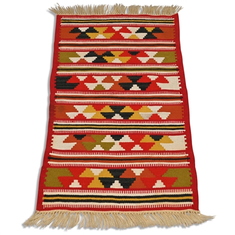 Flat Woven Kilim Rug