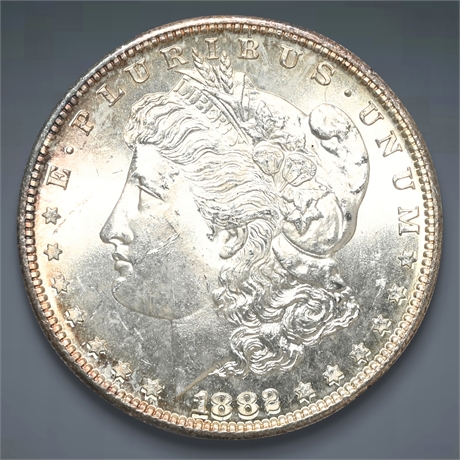 1882 Morgan Silver Dollar – Brilliant Uncirculated (BU) – Philadelphia Mint