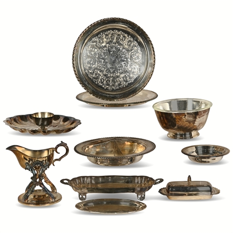 Silver Plate Pieces