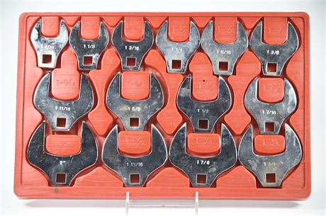 V8 Tools # 7814 14 Piece Crowfoot Set