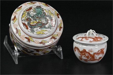 Chinese Porcelain Boxes