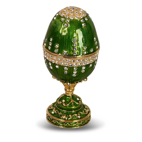 Faberge Style Egg Music Box