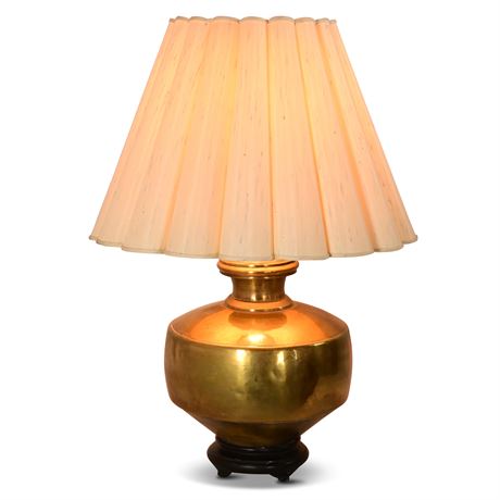 Vintage Brass Touch Lamp