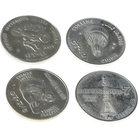Project Gemini NASA Coins