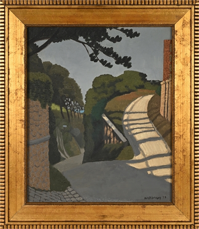Boris Mestchersky, Côte d’Azur: Winding Road, 1921 – Oil on Canvas