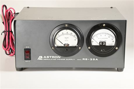 Astron RS-35M Regulated DC Power Supply