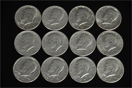 1971 Kennedy Half Dollars