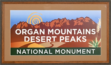 Organ Mountains Desert Peaks National Monument Poster