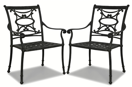 Windsor Cast Aluminum Patio Chairs Set