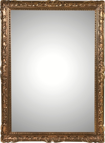 Ornate Gilt Style Framed Mirror