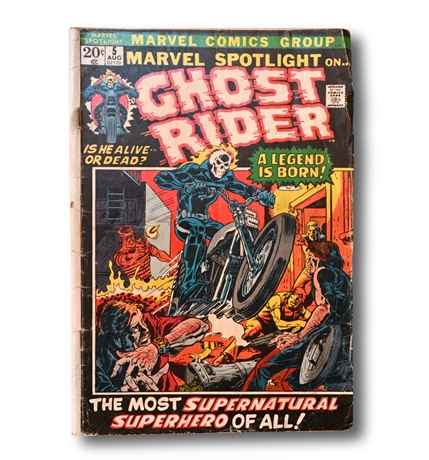 Ghost Rider #5-1972 and other comics