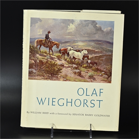 Signed Olaf Wieghorst Book