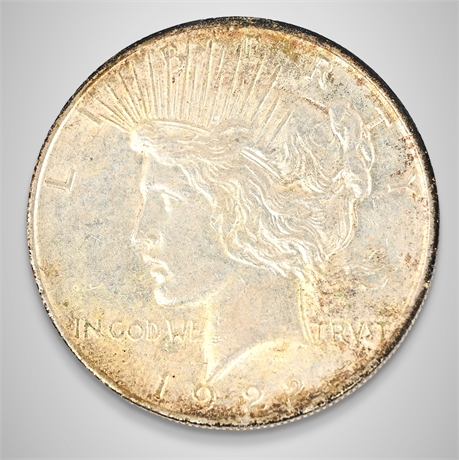 1922-D Peace Silver Dollar – Denver Mint – .900 Silver