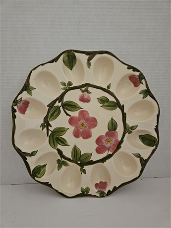 Franciscan Desert Rose Deviled Egg Tray