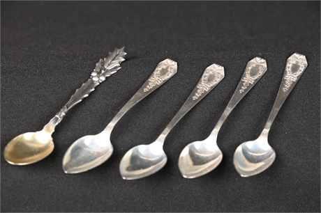Antique Sterling Jam Spoons