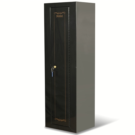 Sentinel 10 Gun Security Cabinet with Key Lock