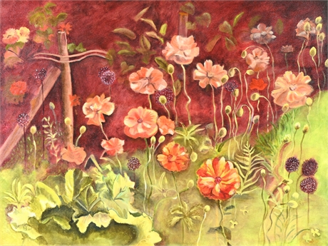 A Tapestry of Blooms by Holly Goettelmann