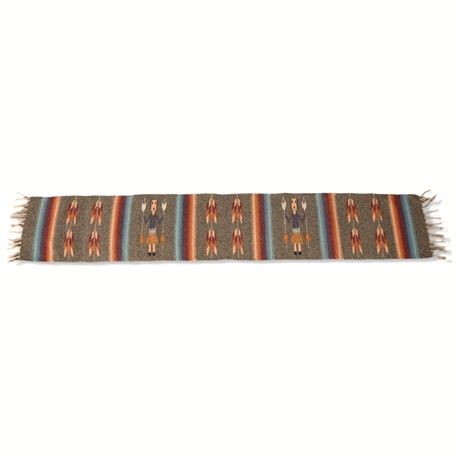 Hand-Woven Navajo Zapotec Table Runner