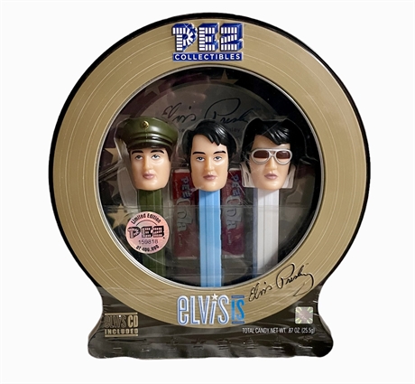 Collectible - Elvis PEZ Set w/CD