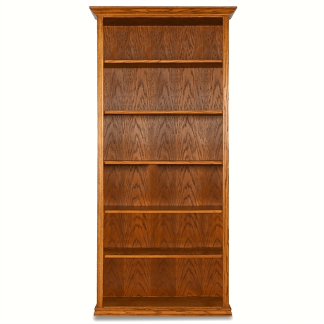 7' Mission Style Forest Designs Bookcase