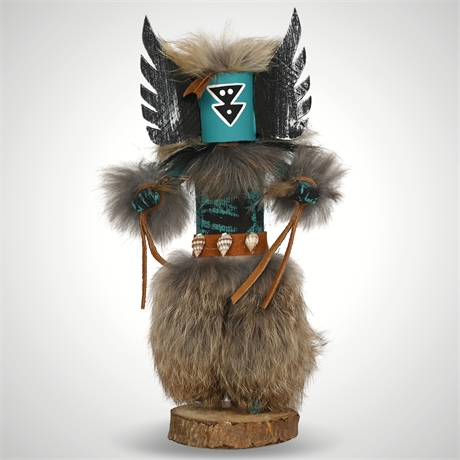 "Wolf Mask" Kachina - Removable Mask