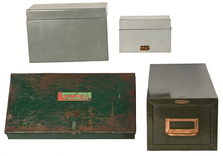 Vintage Metal Boxes