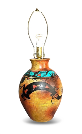 25" Mexican Table Lamp